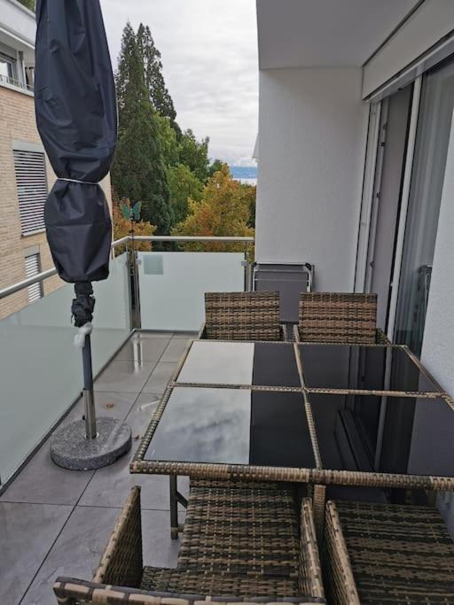 Wohnen Direkt Am Uferpark Mit Grossem Balkon Und Seeblick ฟรีดริชส์ฮาเฟน ภายนอก รูปภาพ
